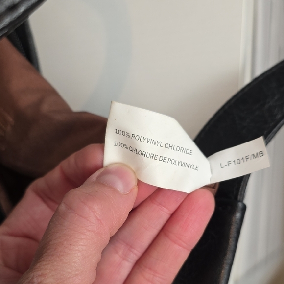 "MATT by Matt & Nat" Black Vegan Leather Shoulder Bag with Stud Detail - Picture 11 of 13